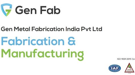 gen metal fabrication india pvt ltd|GEN METAL FABRICATION INDIA PRIVATE LIMITED .